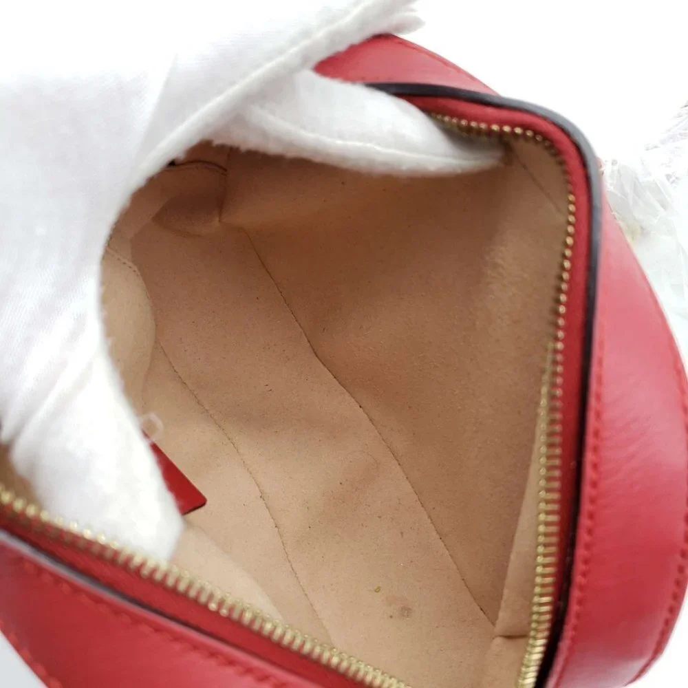 Authentic Gucci GG Supreme Blooms Small Crossbody Bag Floral Canvas - Picture 9 of 12